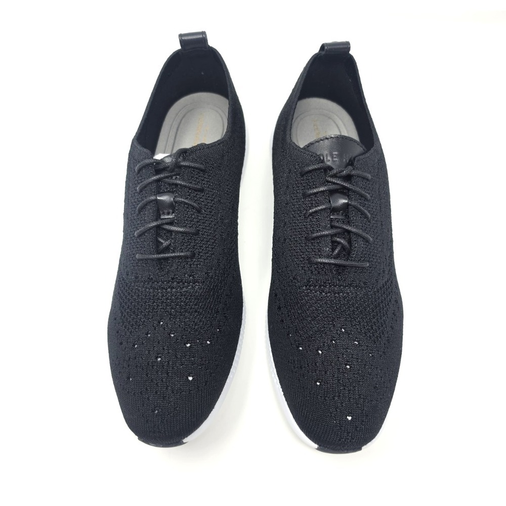 Cole Haan‎ 2.Zerogrand Stichlite Knit Wingtip Oxford Black Women's 10 (NIB) - Picture 3 of 11